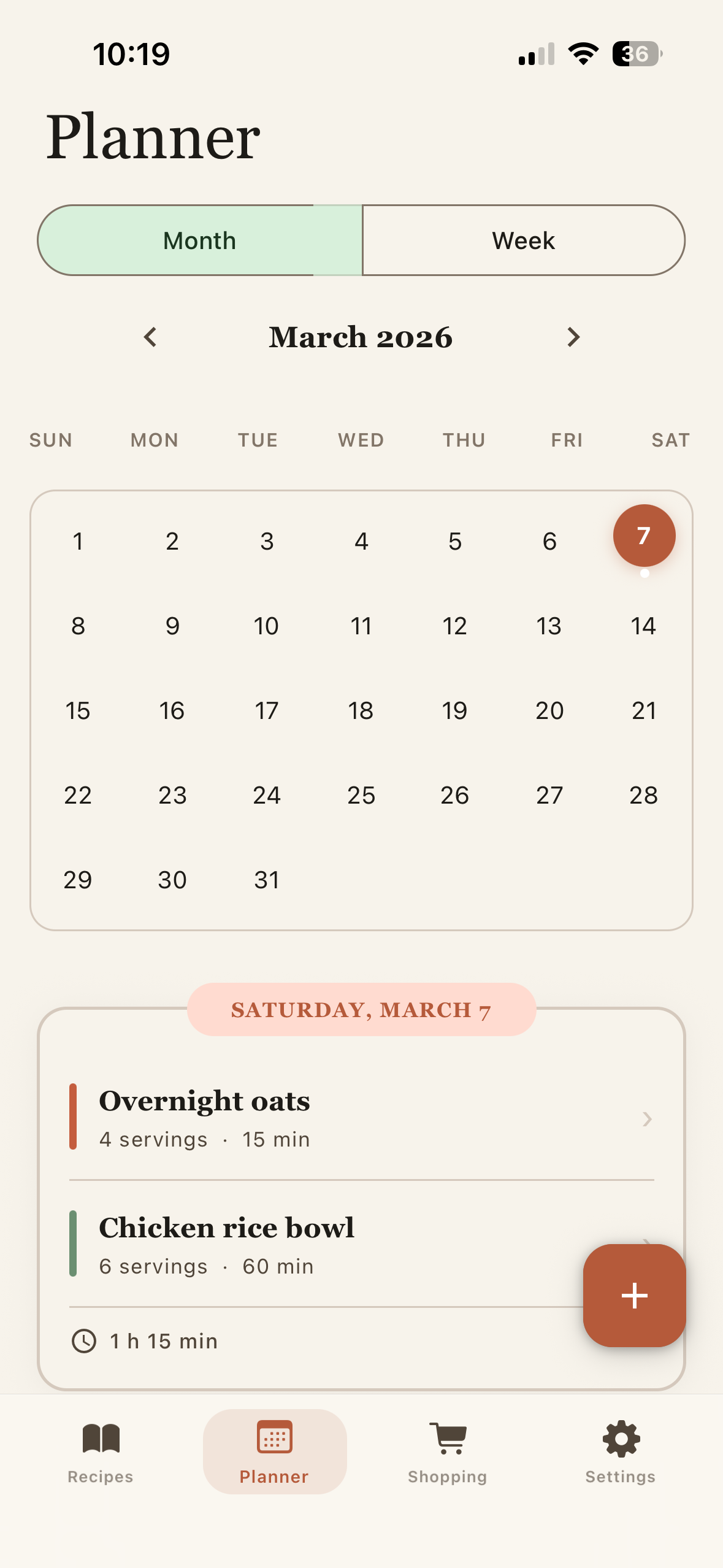 Weekly Planner